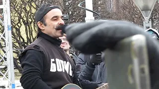 Михаил Новицкий  "Это наш город "на митинге памяти Бориса Немцова 2019