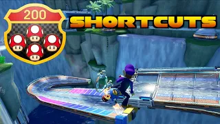 Mario Kart 8 Deluxe - All 200cc Shroomless Shortcuts