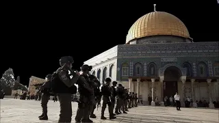 17th Ramadan  || today, only a few people were allowed to enter the Al Aqsa Mosque