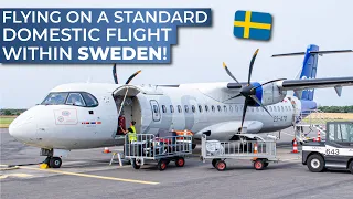 TRIPREPORT | Scandinavian Airlines (ECONOMY) | ATR 72-600 | Stockholm Arlanda - Ängelholm