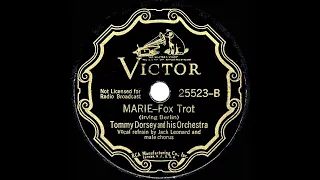 (( 1937 ))  Tommy  Dorsey Orchestra vocal refrain by Jack  leonard and male chorus