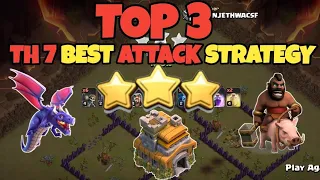 Best Attack Strategy for TH7 | Th7 (Town Hall 7) New Attack Strategy 2022