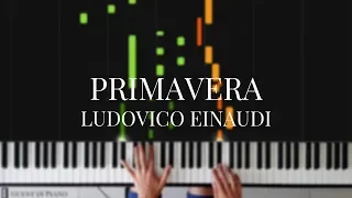 Primavera - Ludovico Einaudi (Piano Tutorial)