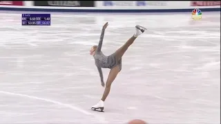 Maria Sotskova (RUS) - Silver Medal - 2017-18 Grand Prix Final - Free Skate - NBC