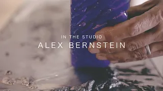 Blue Spiral 1 In The Studio - Alex Bernstein - Process