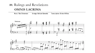 FINAL FANTASY XV Piano Collections - OMNIS LACRIMA - Rulings and Revelations (Sheet music)