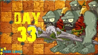 Plants vs. Zombies 2 - Jurassic Marsh День 33