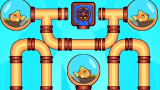 save the fish / pull the pin max level save fish game pull the pin android game / mobile game