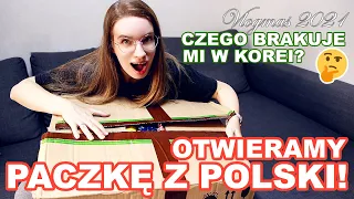 PACZKA Z POLSKI NA ŚWIĘTA - Czego nie ma w Korei? || VLOGMAS 2021