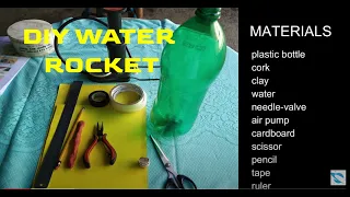 Bottle Rocket DIY experiment - Newtons 3rd Law explained