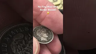 👀 look what we found in our drawers this morning? A 1914 Barber Dime is a first. Let’s gooooooooo