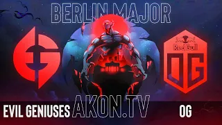 🔴DOTA 2 [RU] OG vs Evil Geniuses [bo3] The Berlin Major 2023, Playoff, Lower Bracket, Round 3