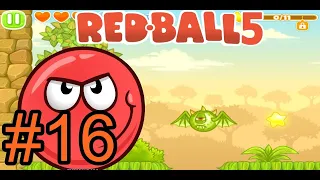 Red Ball 5 - Gameplay Walkthrough Part 16 - Levels 226 - 240 (Android, iOS)