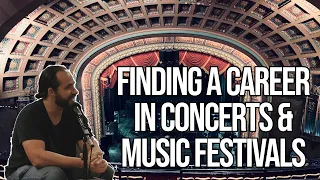 Finding a First Career in the Music Industry Working Concerts, Festivals & Tour Management