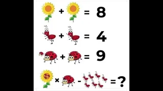 Which Number Replaces the Question Mark? | Can you solve this Math Puzzle? |  Try it