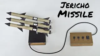 How To Make DIY Jericho Missile From Cardboard that shoots actually
