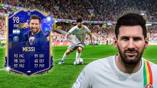 98 TOTY Messi Is The Best Player On FIFA 23