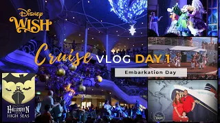 Our FIRST Disney Wish Cruise Embarkation Day! Marvel Dinner, Verandah Room and Oceaneer Club Tour