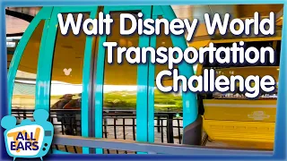 The Disney Transportation Challenge -- Instagram Sent Me ALL Over Walt Disney World!