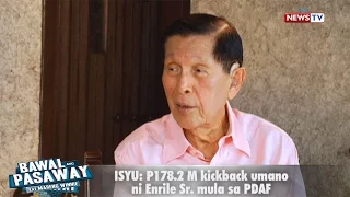 Bawal ang Pasaway: Former Senator Enrile: "How can I be jailed when I am innocent?"