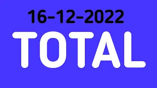 Total win 16-12-22 || Thai lottery result today || Loto result || Live result today