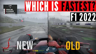 F1 2022 GAMEPLAY vs F1 2021: A HANDLING showdown