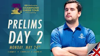 $1.5M Meltwater Champions Chess Tour: FTX Crypto Cup | Day 2 | Peter Leko & Tania Sachdev