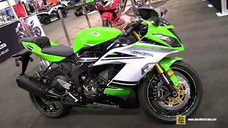 2015 Kawasaki Ninja ZX-6R 30th Anniversary Edition - Walkaround - 2014 Toronto ATV Show