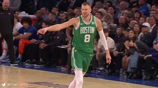 Kristaps Porzingis CELTICS DEBUT Highlights vs Knicks (30 pts, 8 reb, 4 blk) | 2023-24 NBA Season