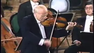 Yehudi Menuhin plays JS Bach. Partita for solo violin No 3 in E major (Prelude)