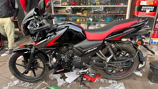 TVs Apache rtr 160 modified | Apache Modified | Apache modification