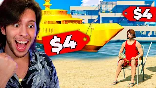 TUDO ESTÁ CUSTANDO 4 DÓLARES NO GTA 5 por 24 HORAS!!