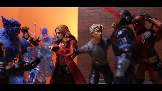 X-men Stop Motion Film. X-Men vs Scarlet Witch and Quicksilver