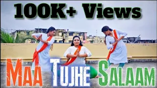 Maa Tujhe Salaam Dance | Vande Mataram | A.R. Rahman | 75th Independence Day | Nabadiganta |