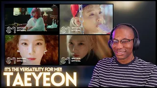 TAEYEON | 'Rain', 'Why', 'Happy', 'Can't Control Myself' MVs REACTION | IT'S THE VERSATILITY FOR ME