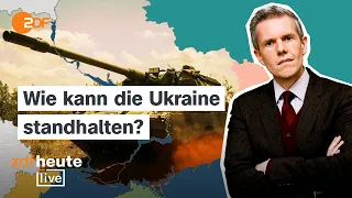 In der Defensive: Welche Strategie hat die Ukraine? Marcus Keupp bei ZDFheute live