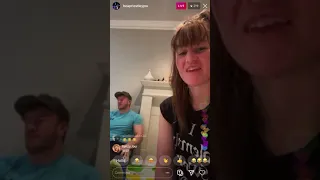 Bea Priestley & Will Ospreay Instagram Live 3/26/2020 (Part 2)