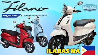 2024 New Yamaha Grand Filano  125 - Hybrid Classic Scooter , Super Ganda at Modern plus Specs