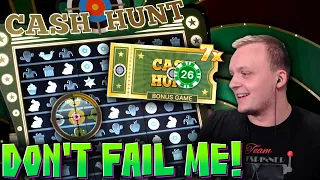 BIG WIN on Crazy Time with a 7x Cash Hunt!