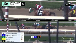 Tiz Tok wins Race 5 on Saturday, April 20 at Santa Anita Park