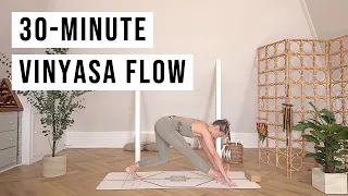 VINYASA YOGA FLOW | Grounding 30-Minute Yoga | CAT MEFFAN