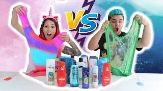 DESAFIO DO SHAMPOO SECRETO DE SLIME  (Don't Choose the Wrong Shampoo Slime Challenge )