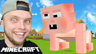 MINECRAFT, ale DLA 2-LATKA! *nie uwierzycie*