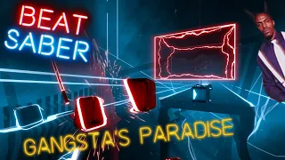 Coolio - Gangsta's Paradise (feat. L.V.) (CUSTOM SONGS) | Beat Saber