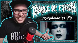 My FIRST TIME HEARING!! | CRADLE OF FILTH - "Nymphetamine Fix" (REACTION!!)