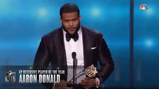 Aaron Donald Wins 2017 NFL Defensive Player of the Year Award | 2018 NFL Honors