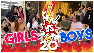 BOYS VS GIRLS PART 2