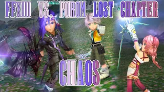 Dissidia Final Fantasy: Opera Omnia | Porom Lost Chapter vs FF13 (Caius, Hope, Serah)