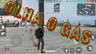 FREE FIRE PARTIDA RANQUEADA ESQUADRÃO SUICIDA OLHA O GÁS