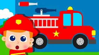 Little Firefighter and Fire Truck 🚒 | AWA Kids Puzzles